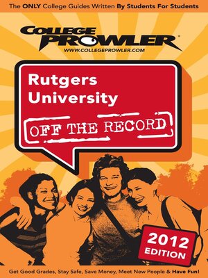 cover image of Rutgers University 2012
